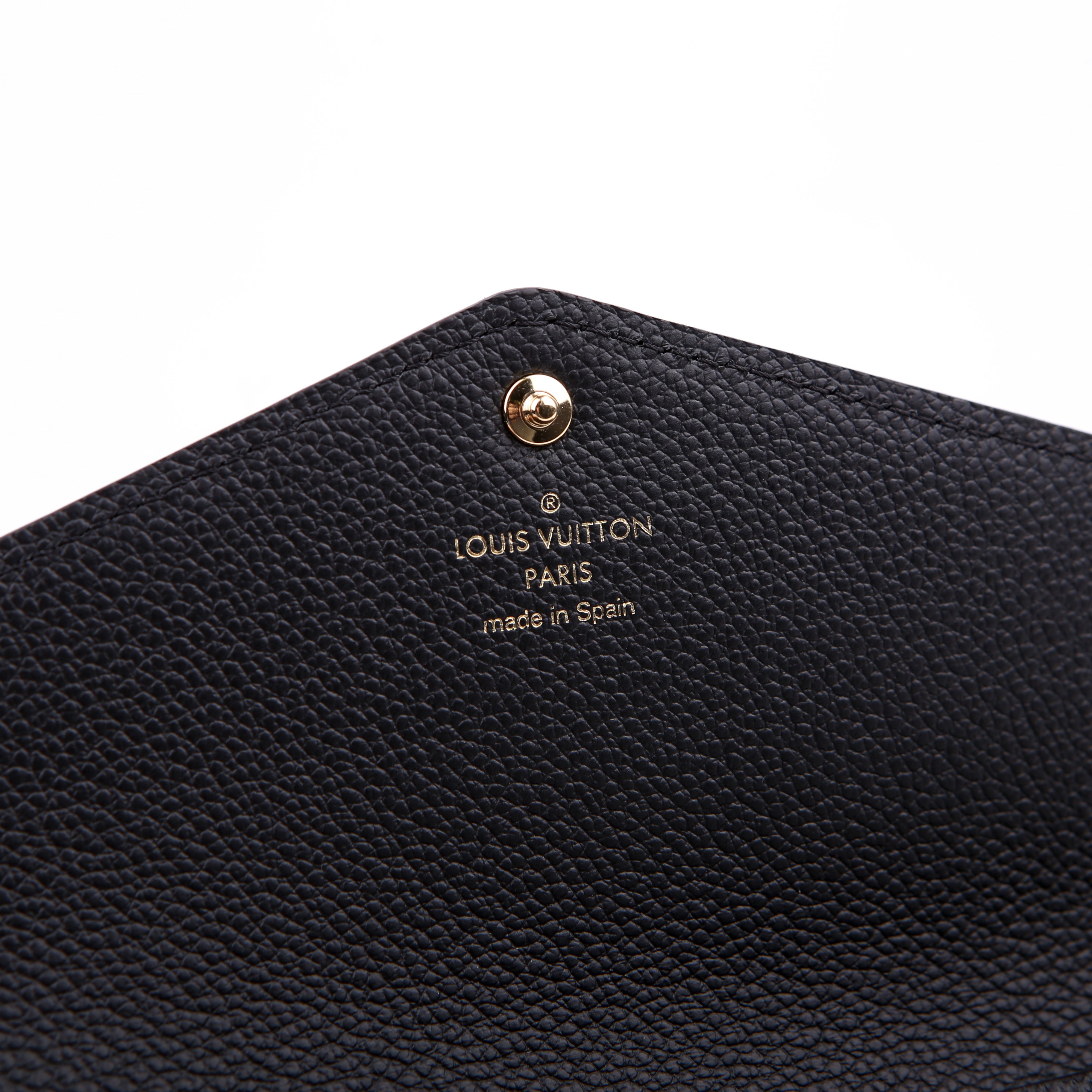 Sarah Wallet Empreinte Black