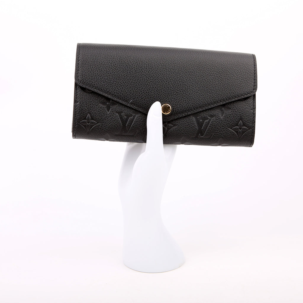 Sarah Wallet Empreinte Black