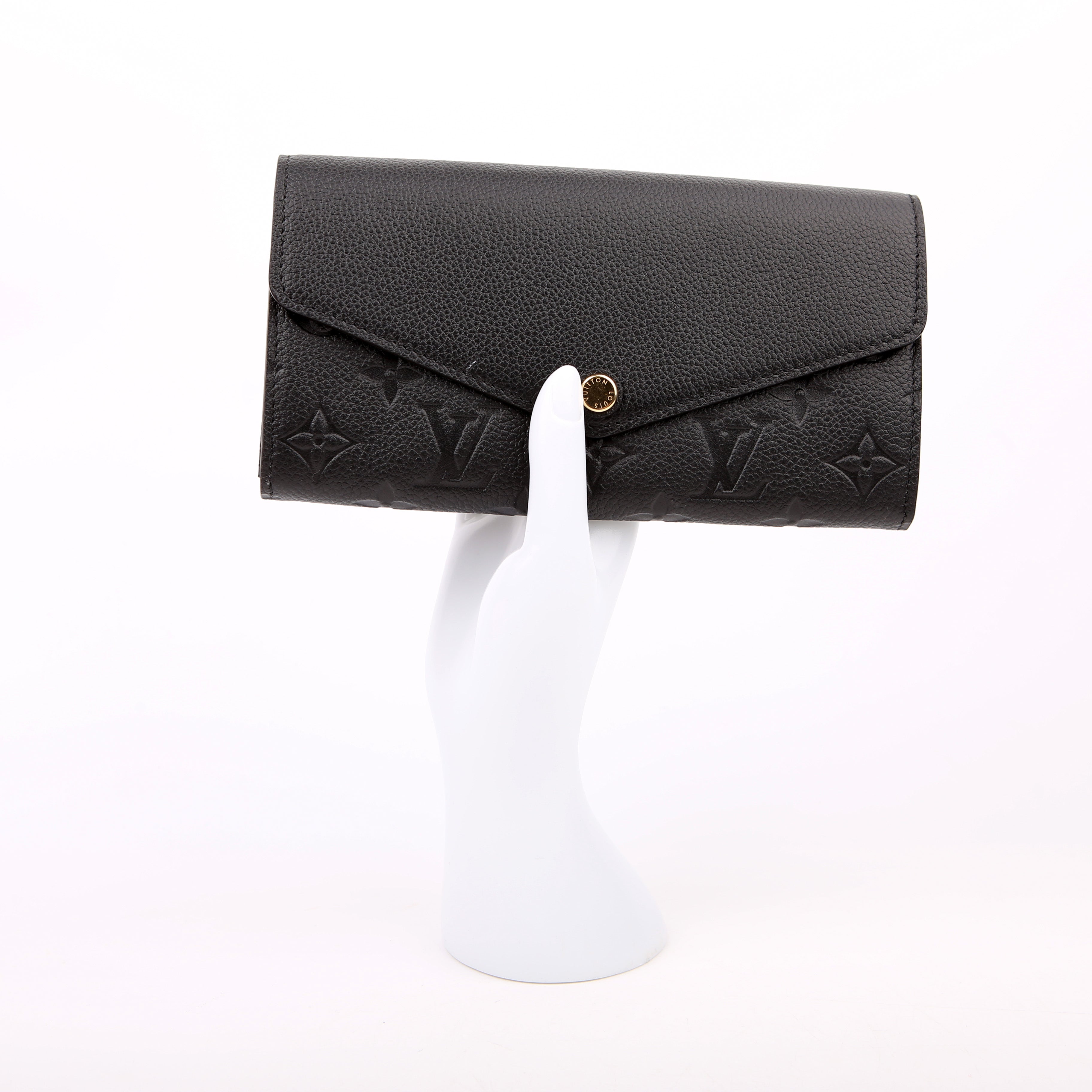 Sarah Wallet Empreinte Black