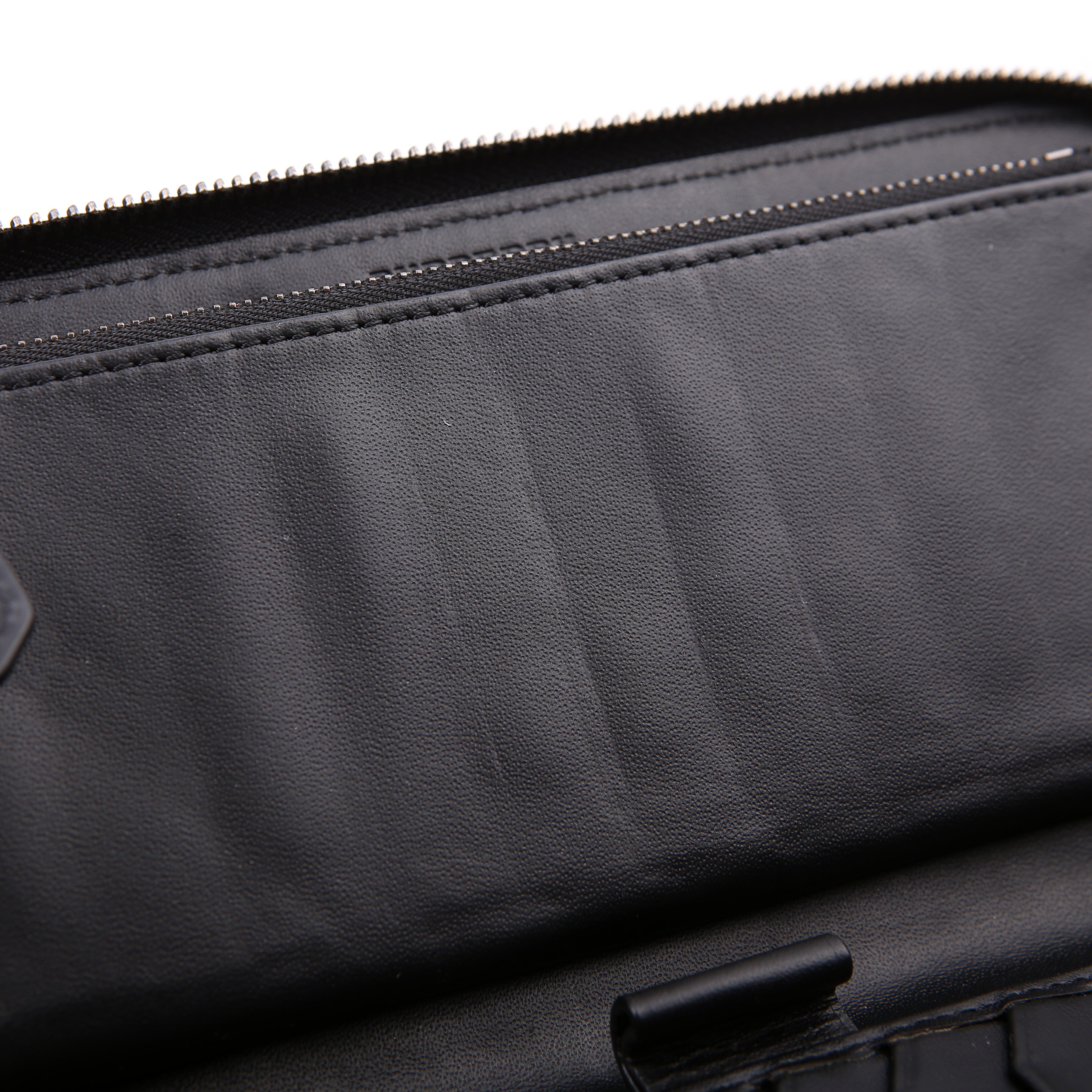 Haymarket Check Zip Around Wallet Black
