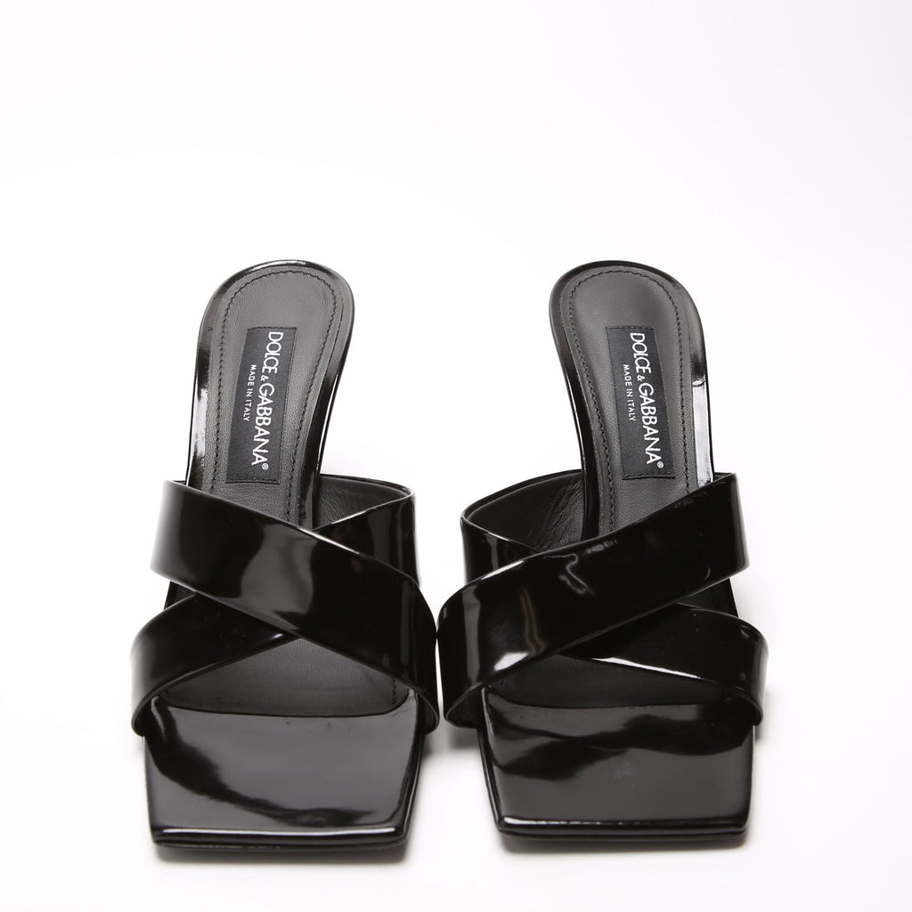 Logo Feel Crisscross Slide Sandals Size 40.5