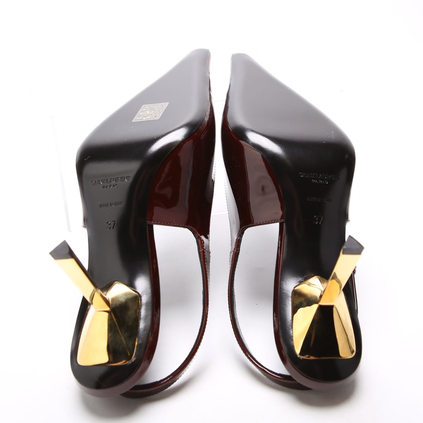 Lee 75 Slingback Pumps Size 37 Burgundy