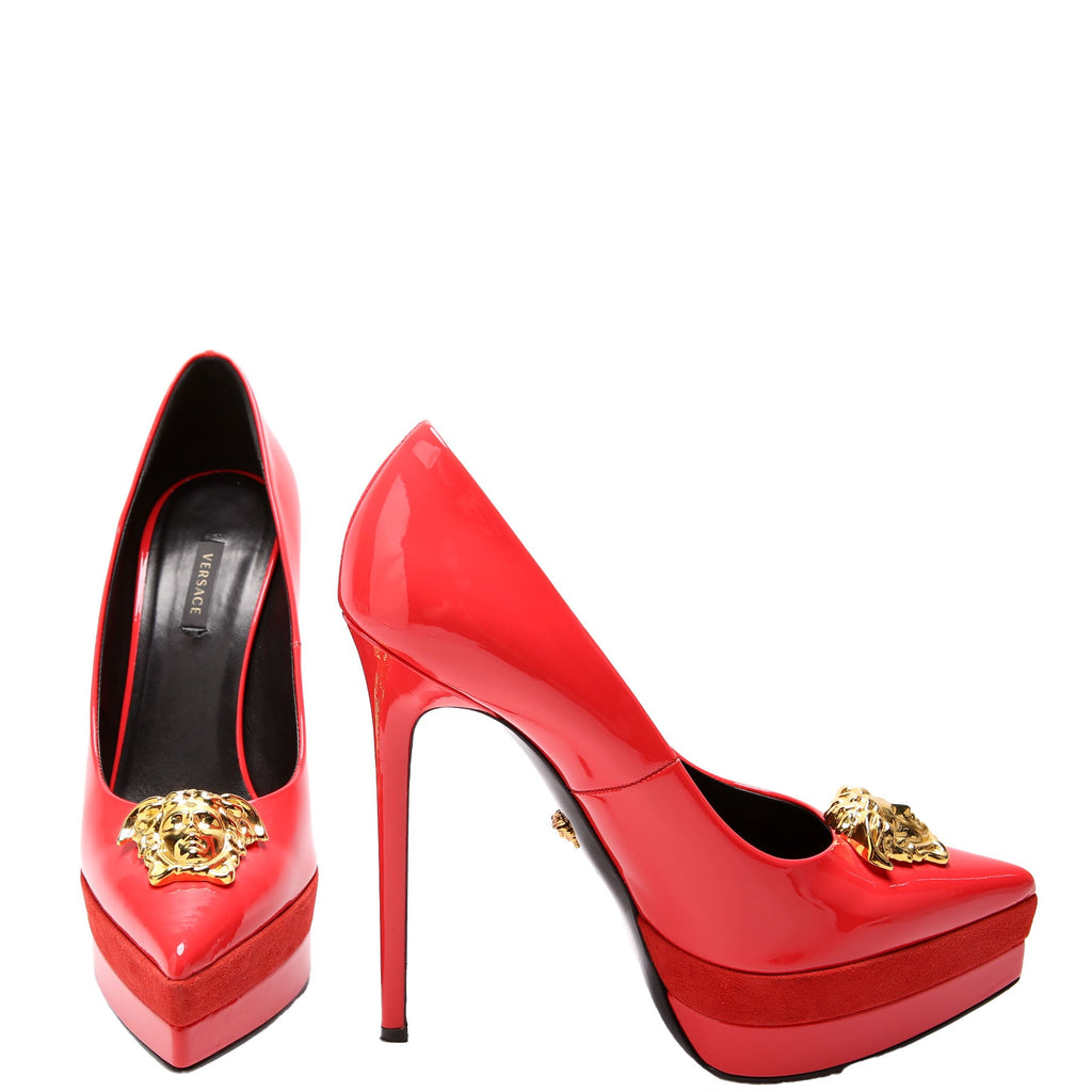 Medusa Aevitas Platform Pumps Size 40 Red