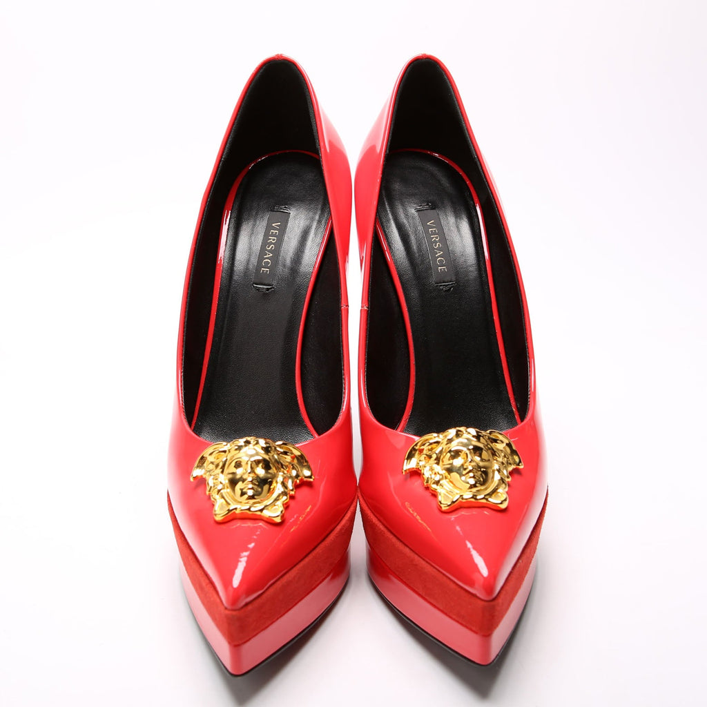 Medusa Aevitas Platform Pumps Size 40 Red