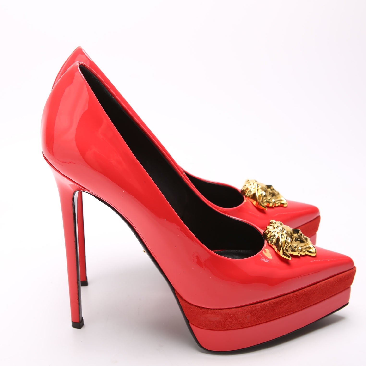 Medusa Aevitas Platform Pumps Size 40 Red