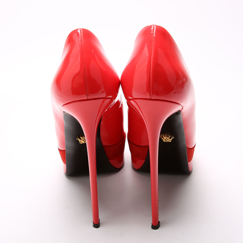 Medusa Aevitas Platform Pumps Size 40 Red