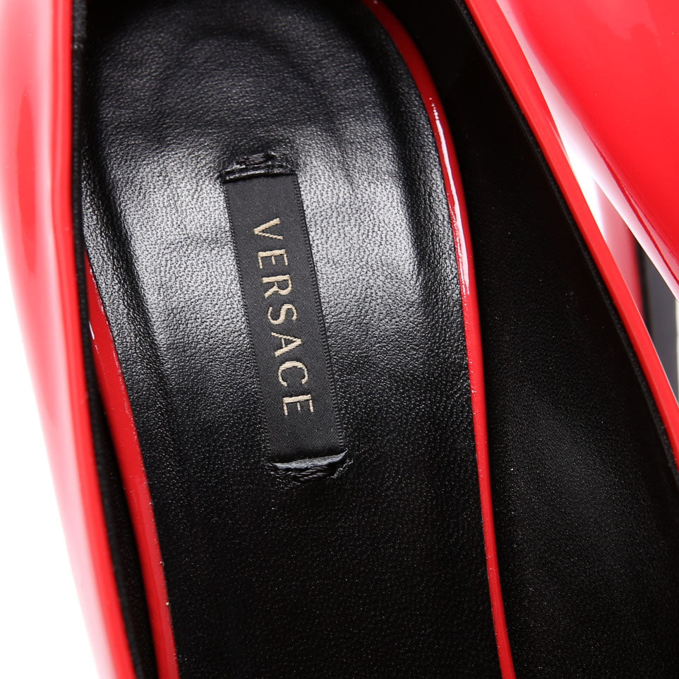Medusa Aevitas Platform Pumps Size 40 Red