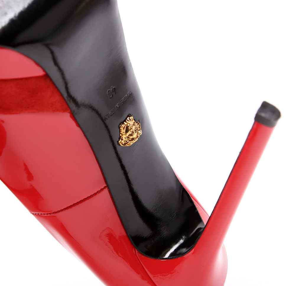 Medusa Aevitas Platform Pumps Size 40 Red