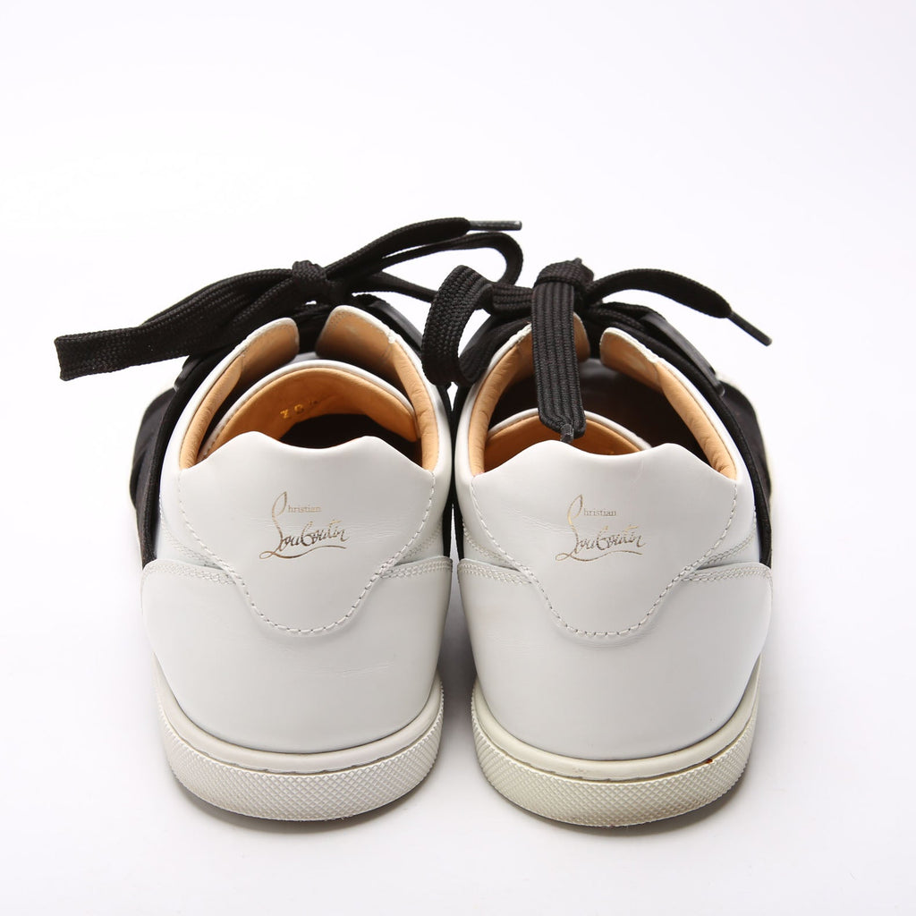 Elastikid Leather Sneakers Size 38.5 White/Black