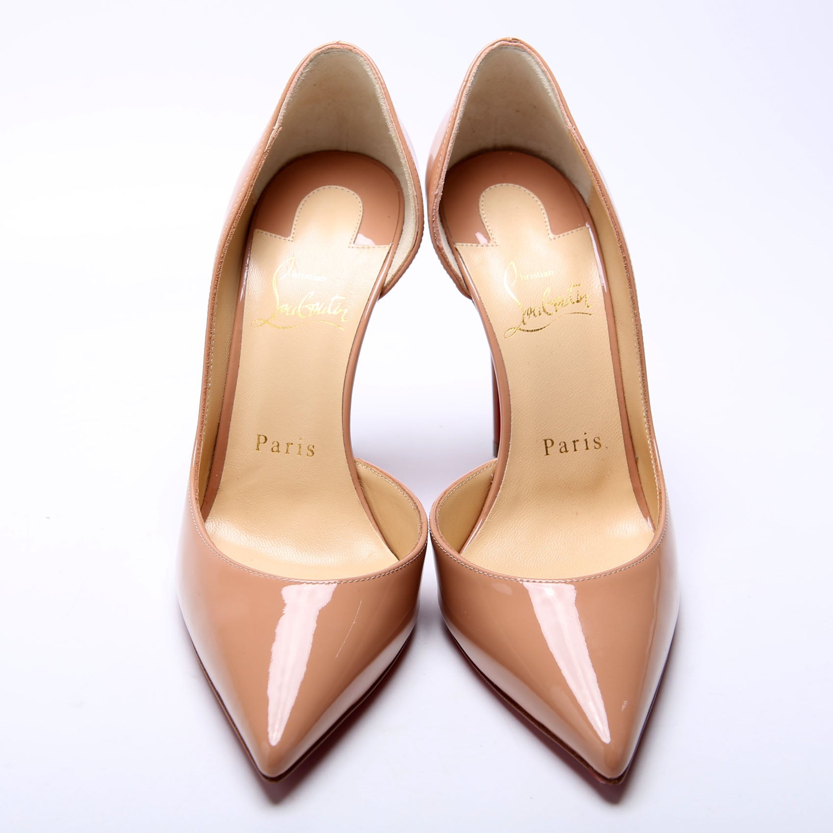 Iriza 100MM Patent Size 36 Nude