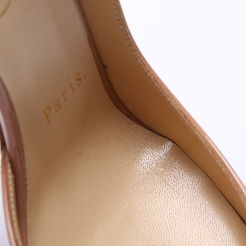 Iriza 100MM Patent Size 36 Nude