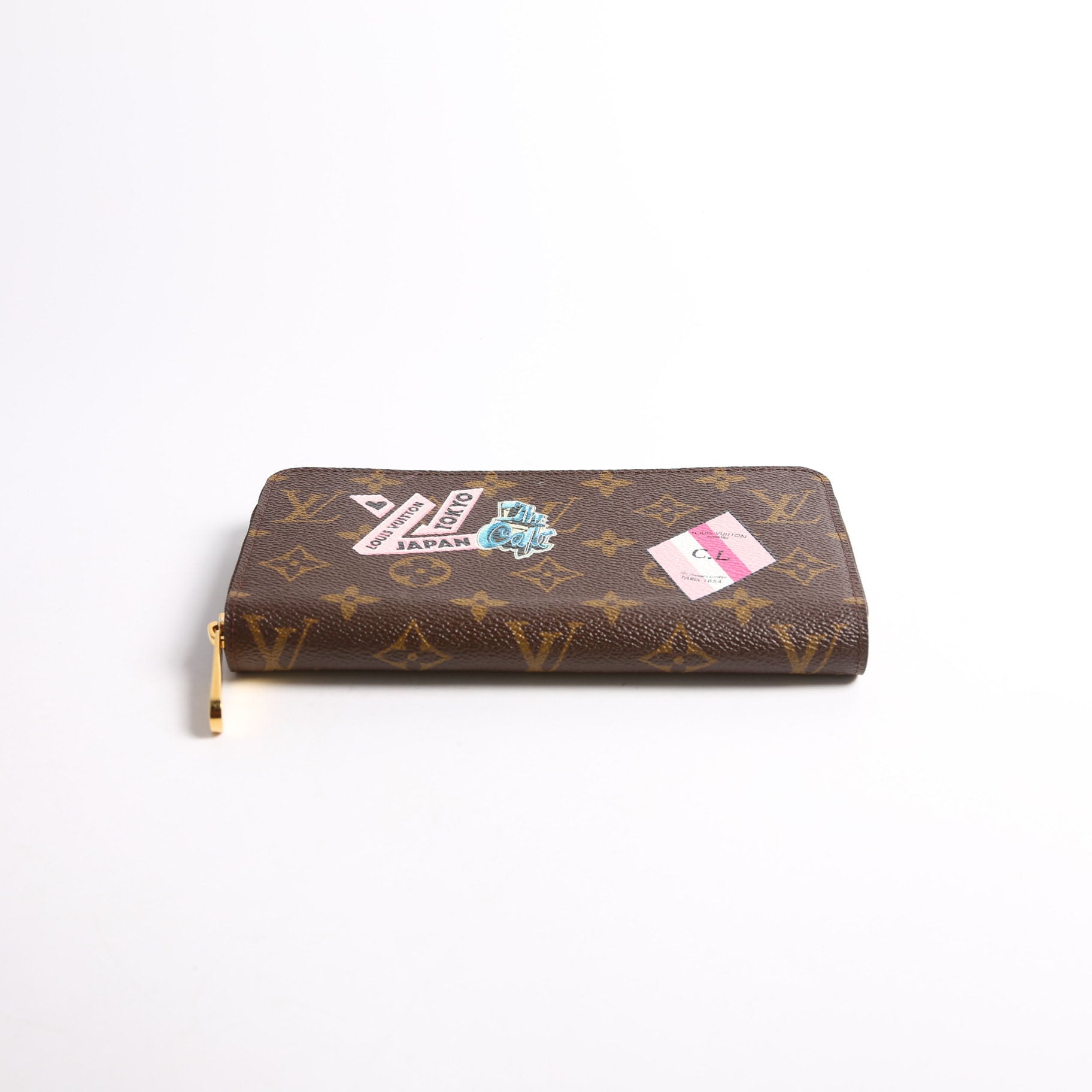Zippy Wallet Monogram My World Tour