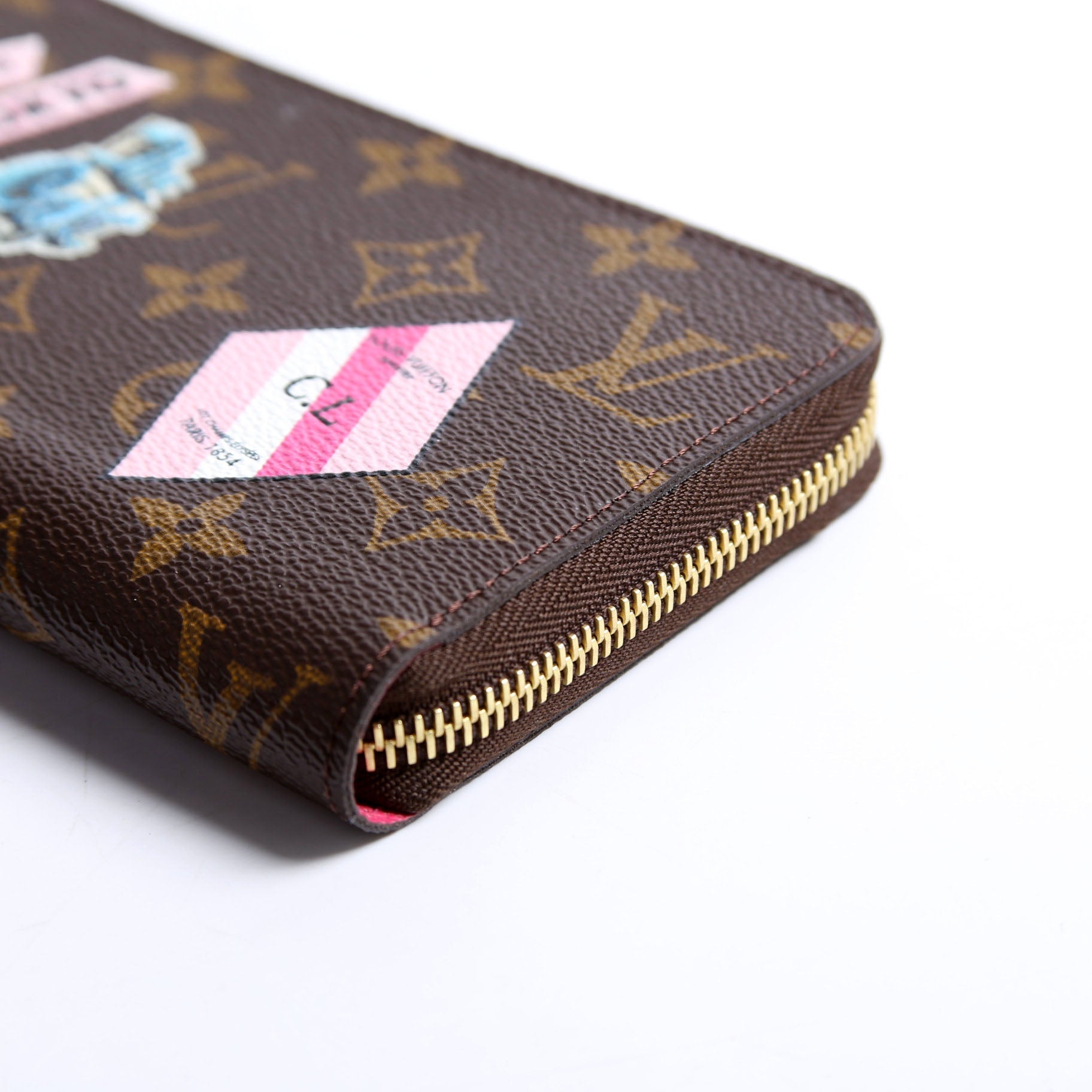 Zippy Wallet Monogram My World Tour