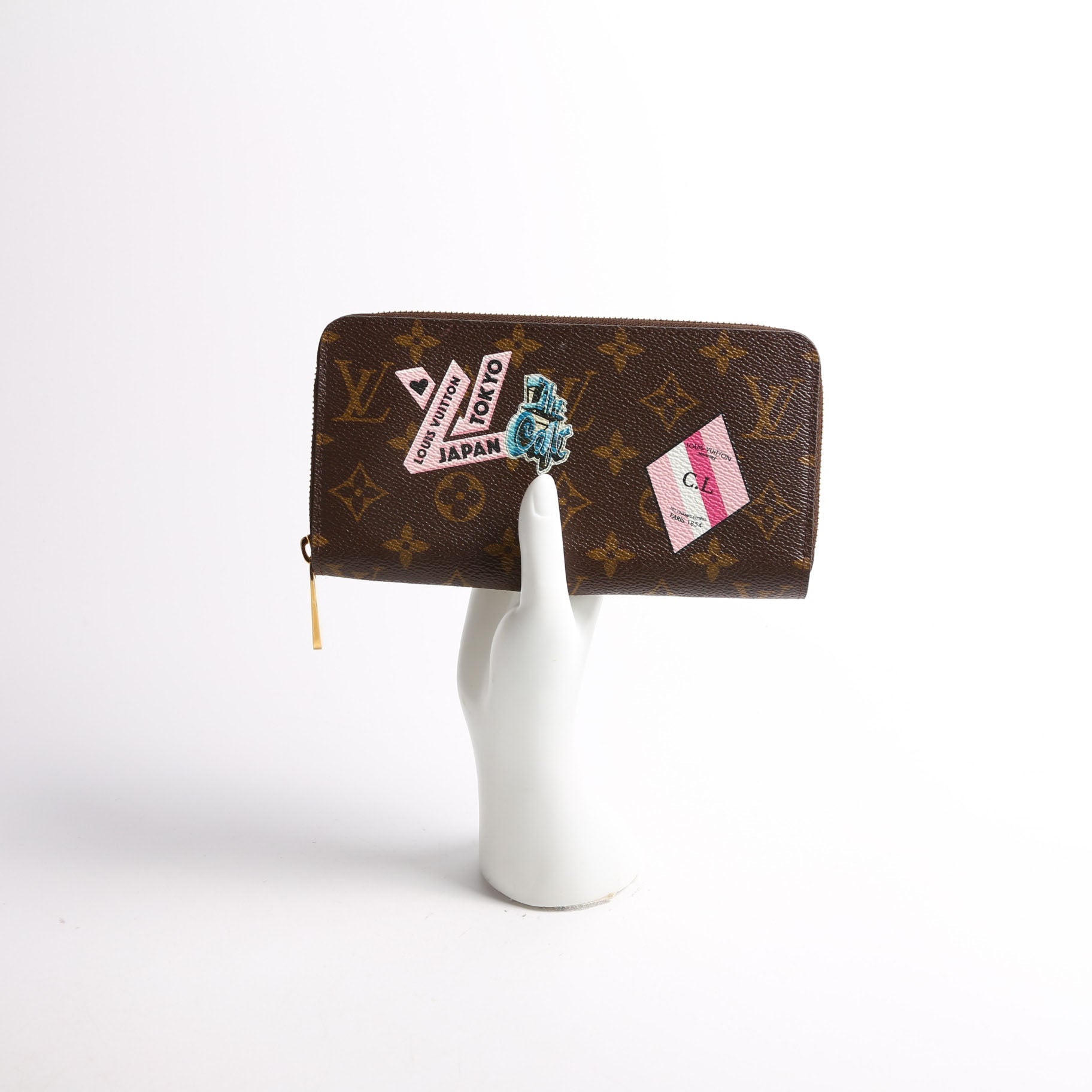 Zippy Wallet Monogram My World Tour