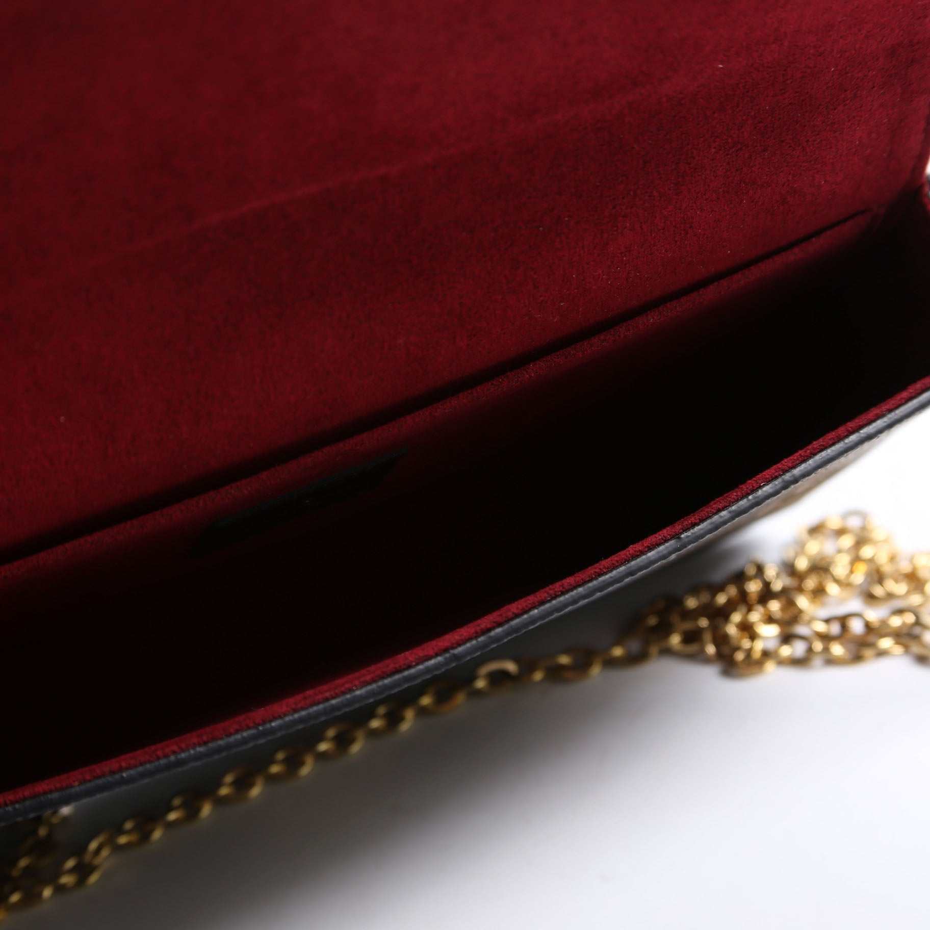 Pochette Felicie Bicolor Empreinte Black/Beige