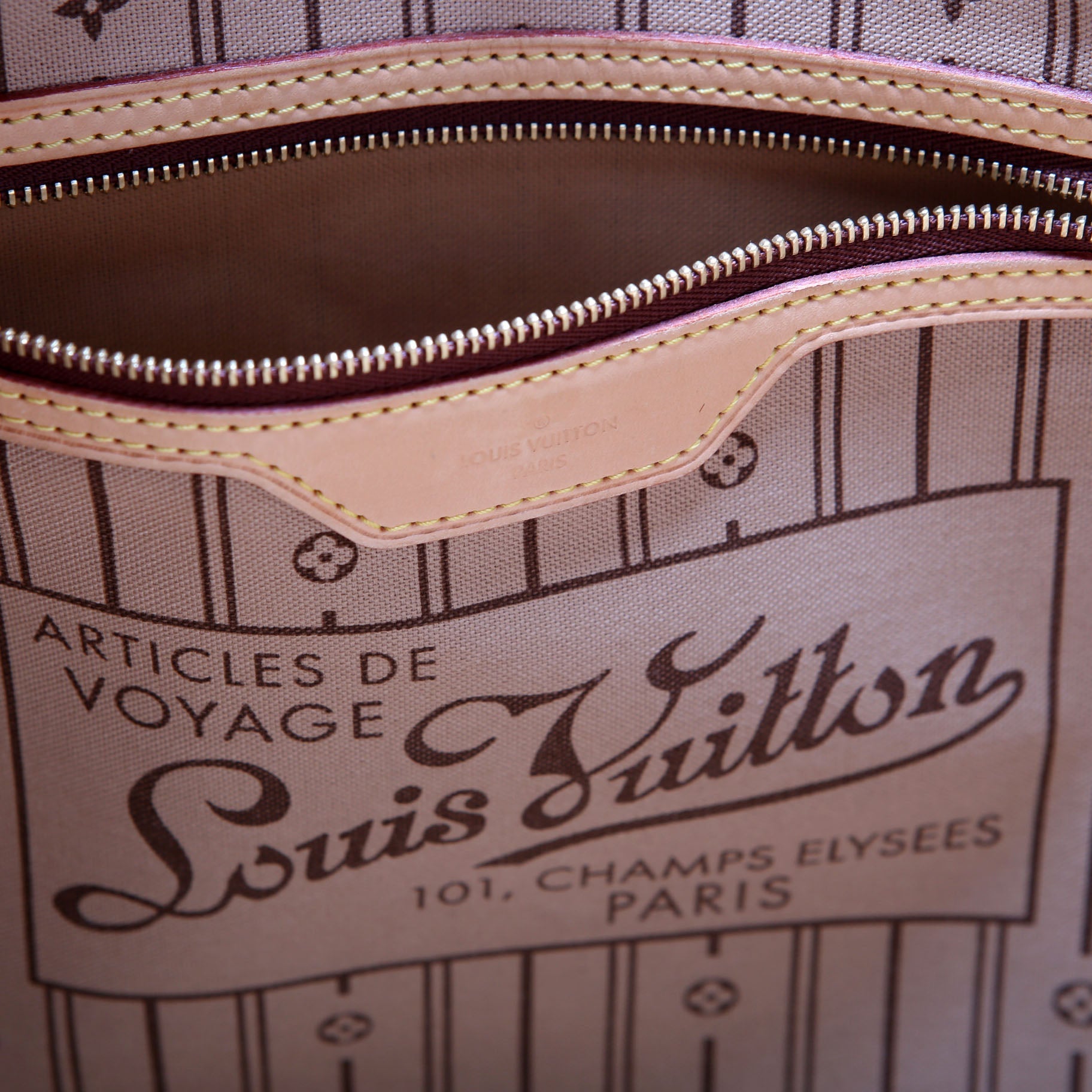 Neverfull MM Monogram Beige