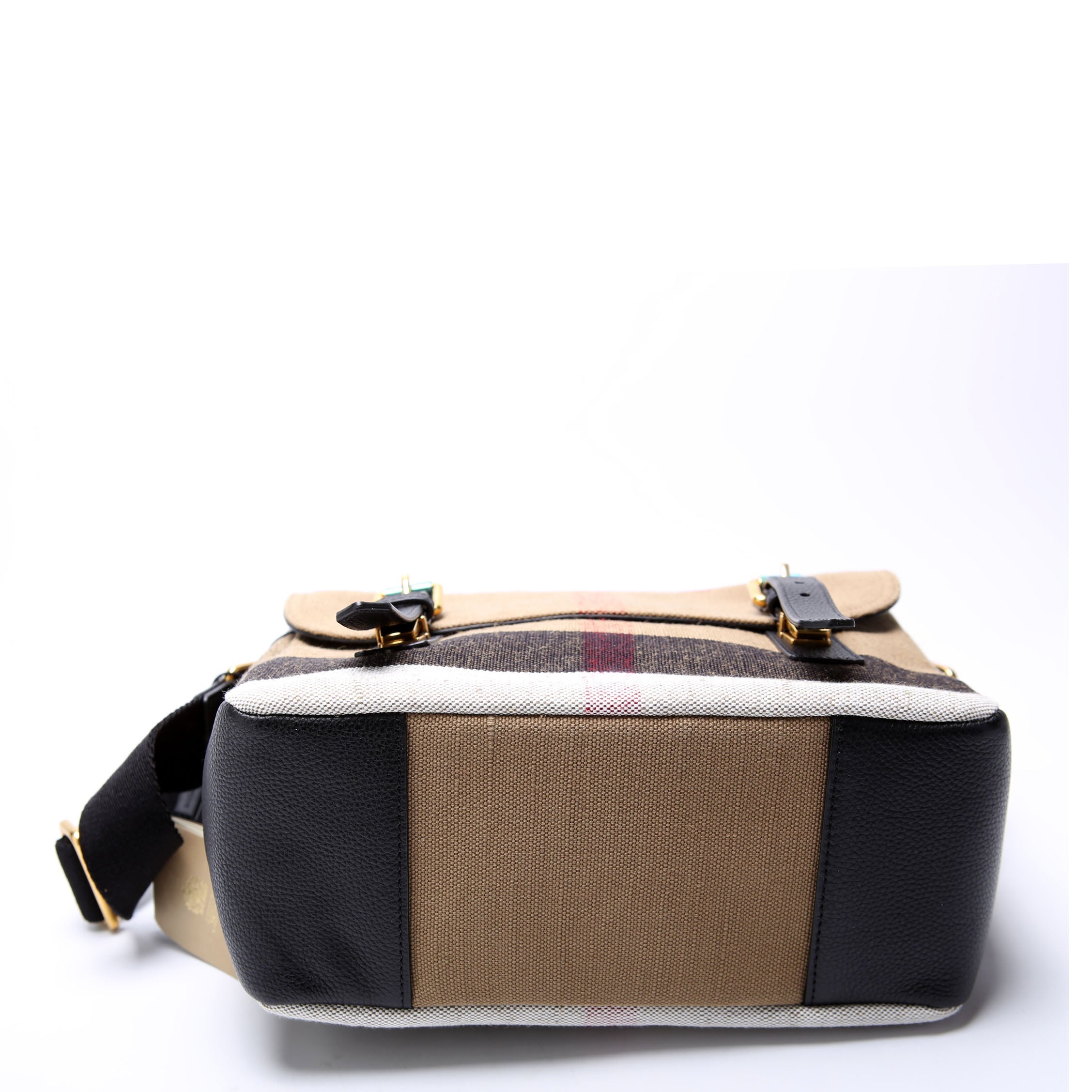 House Check Baidon Messenger Black/Brown