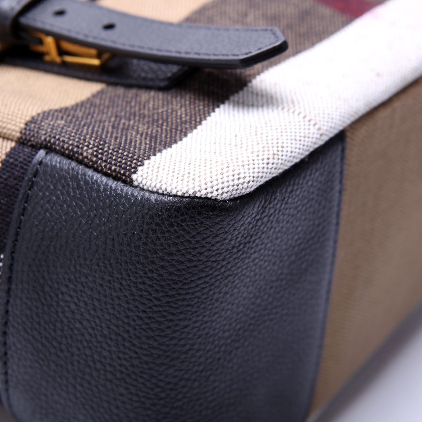 House Check Baidon Messenger Black/Brown