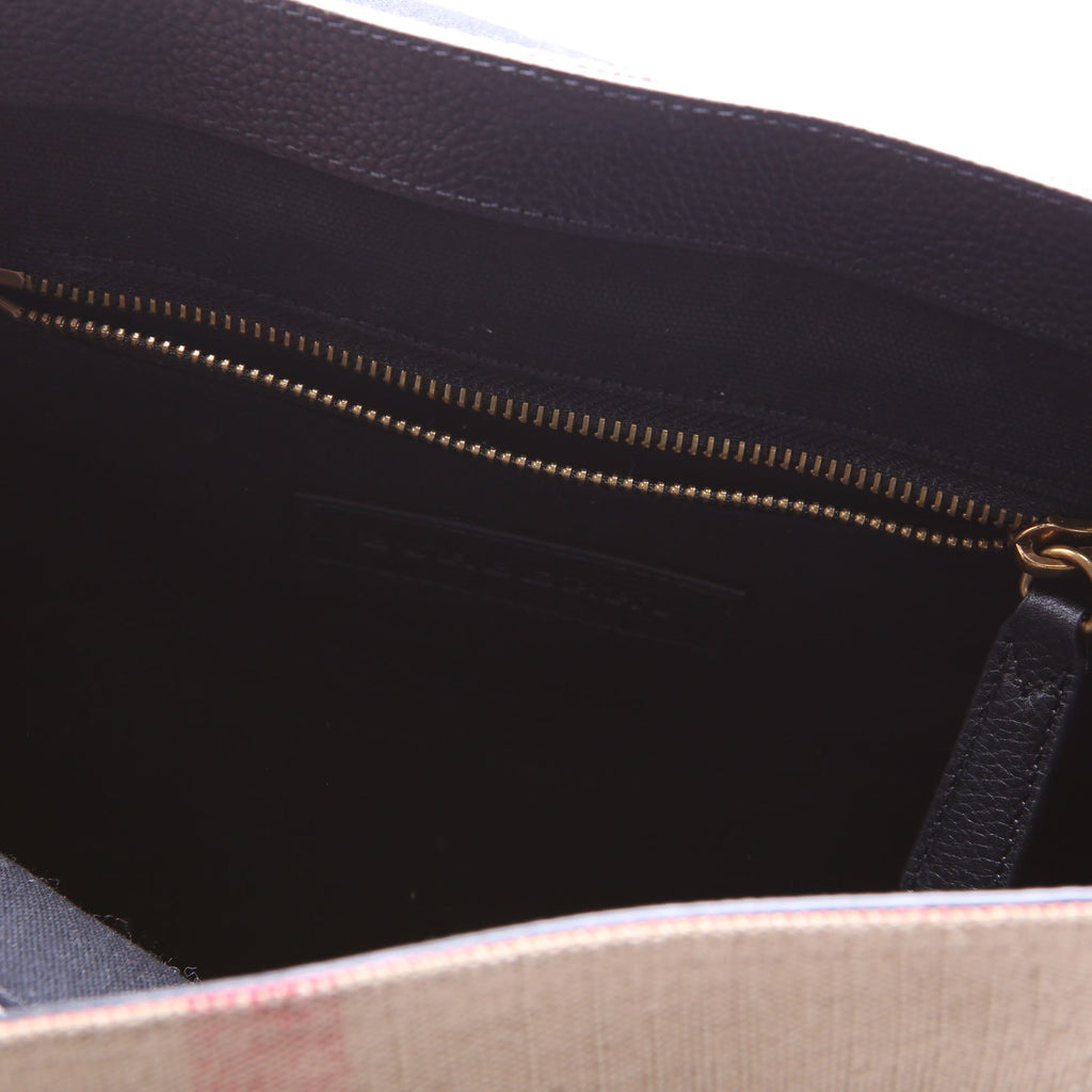 House Check Baidon Messenger Black/Brown