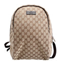 Gucci 449906 GG Canvas Travel Backpack Beige