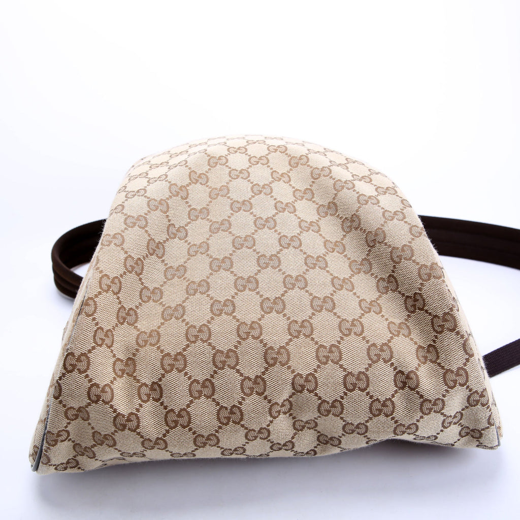 Gucci 449906 GG Canvas Travel Backpack Beige