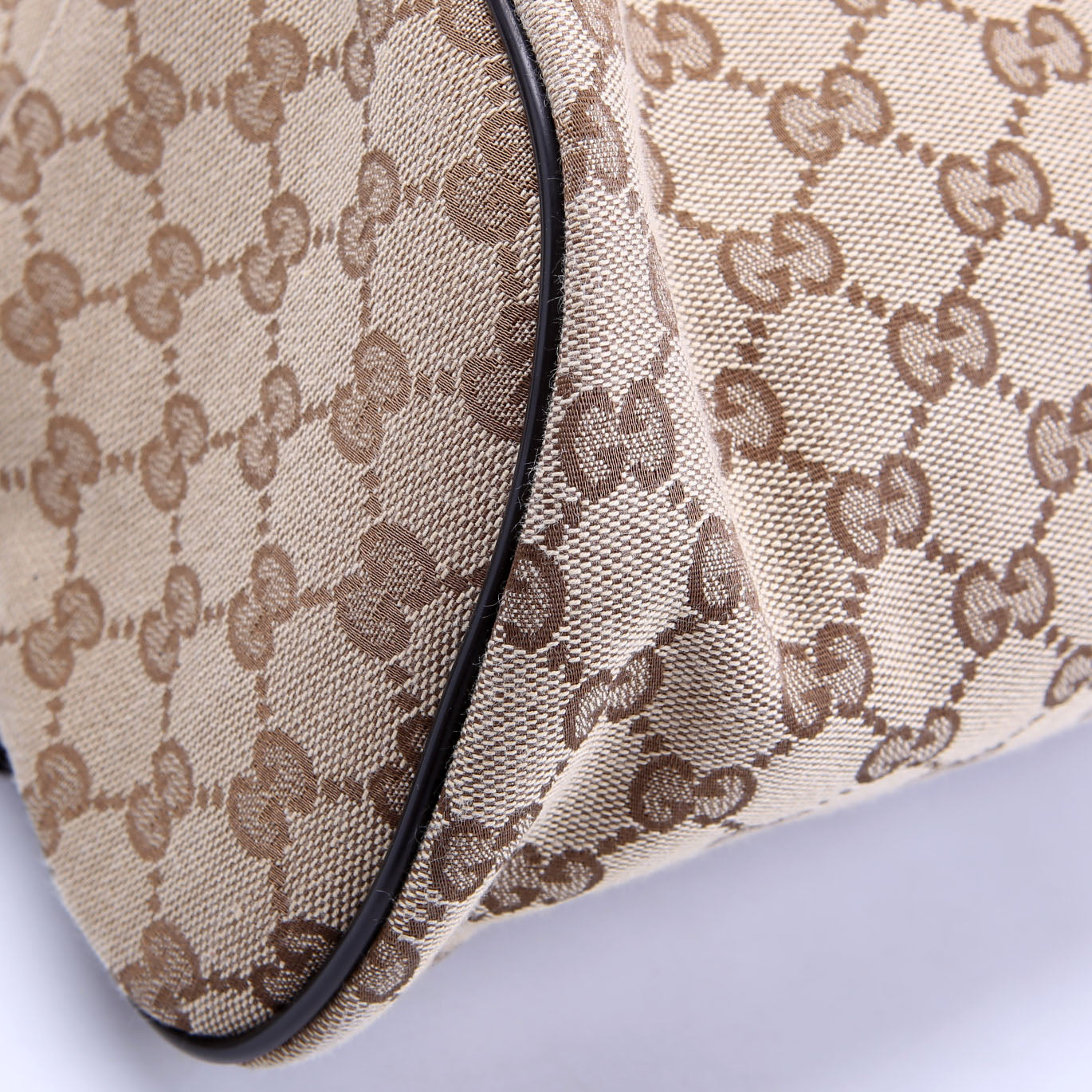 Gucci 449906 GG Canvas Travel Backpack Beige