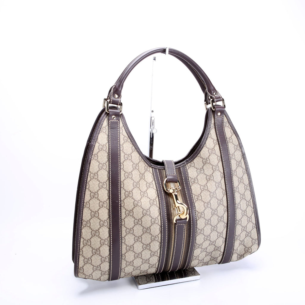 203494 GG Supreme Medium Joy Shoulder Bag Brown