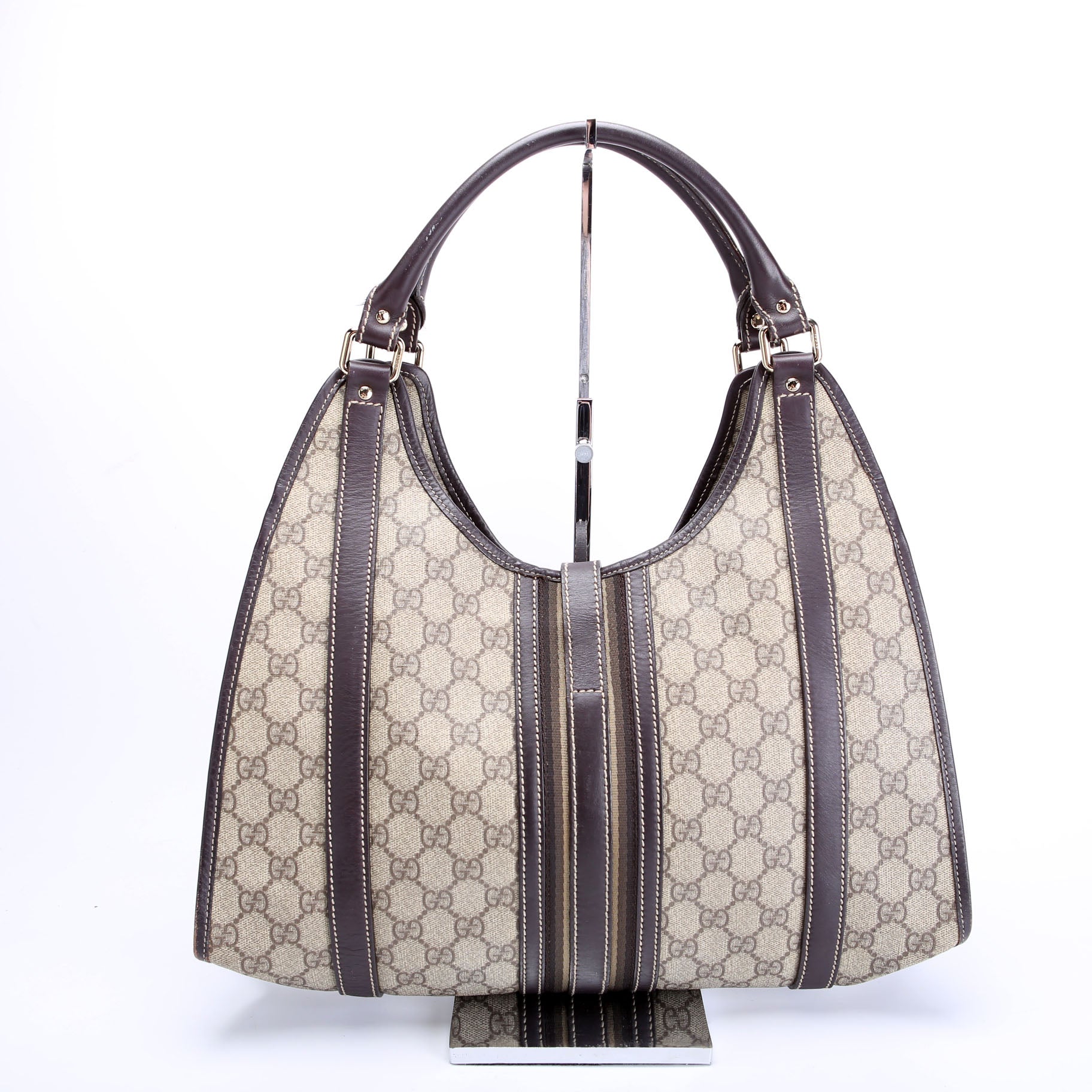 203494 GG Supreme Medium Joy Shoulder Bag Brown