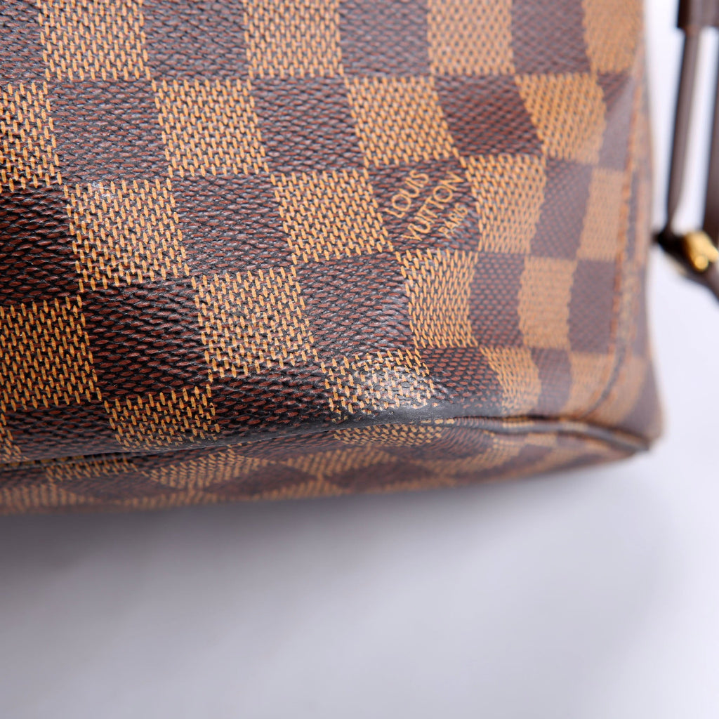 Neverfull With Wallet MM Damier Ebene Red