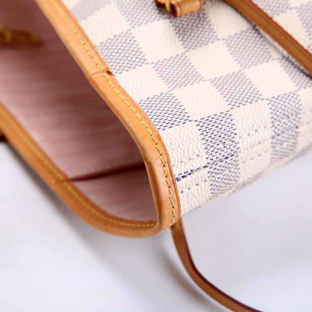 Neverfull With wallet mm Damier Azur Blue/Pink