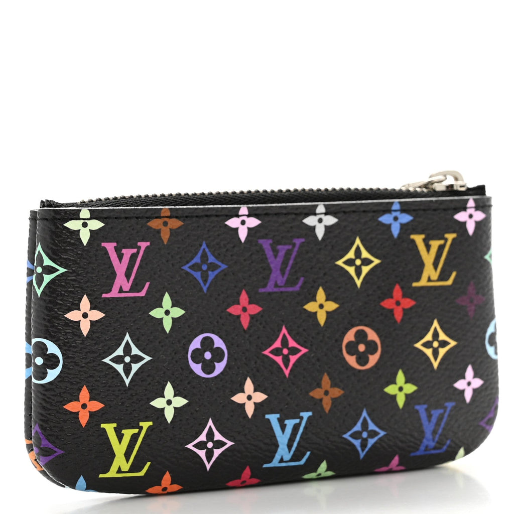 Louis Vuitton LV X TM Monogram Multicolor Key Pouch Black