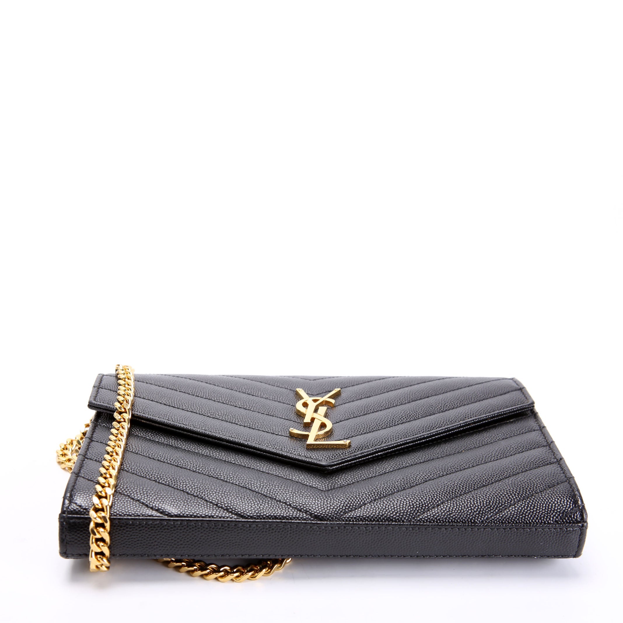 Grain De Poudre Chain Wallet 377828 Black