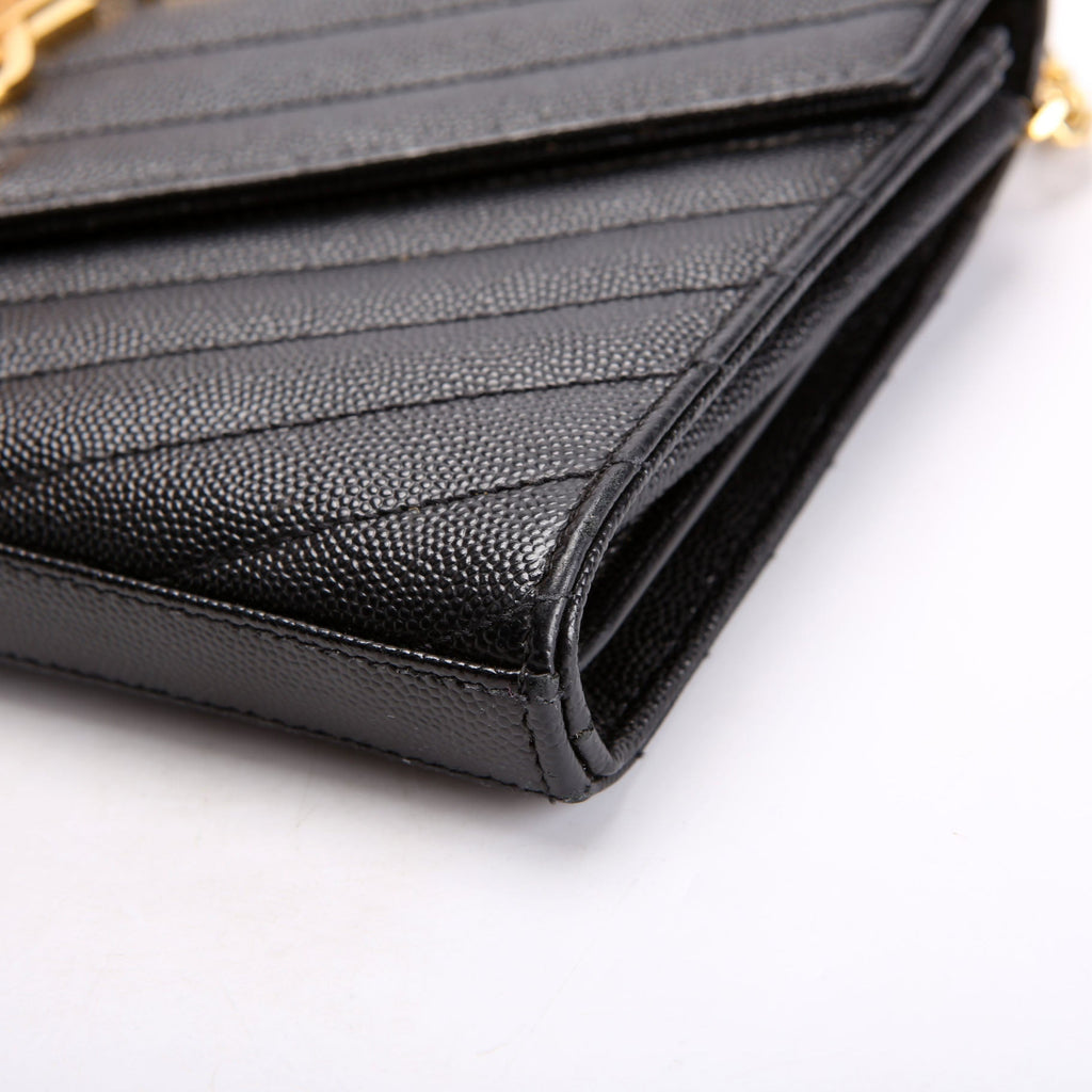 Grain De Poudre Chain Wallet 377828 Black