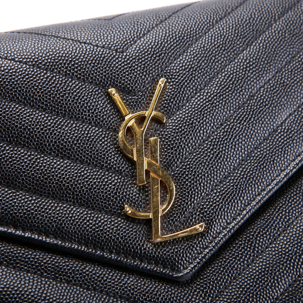 Grain De Poudre Chain Wallet 377828 Black