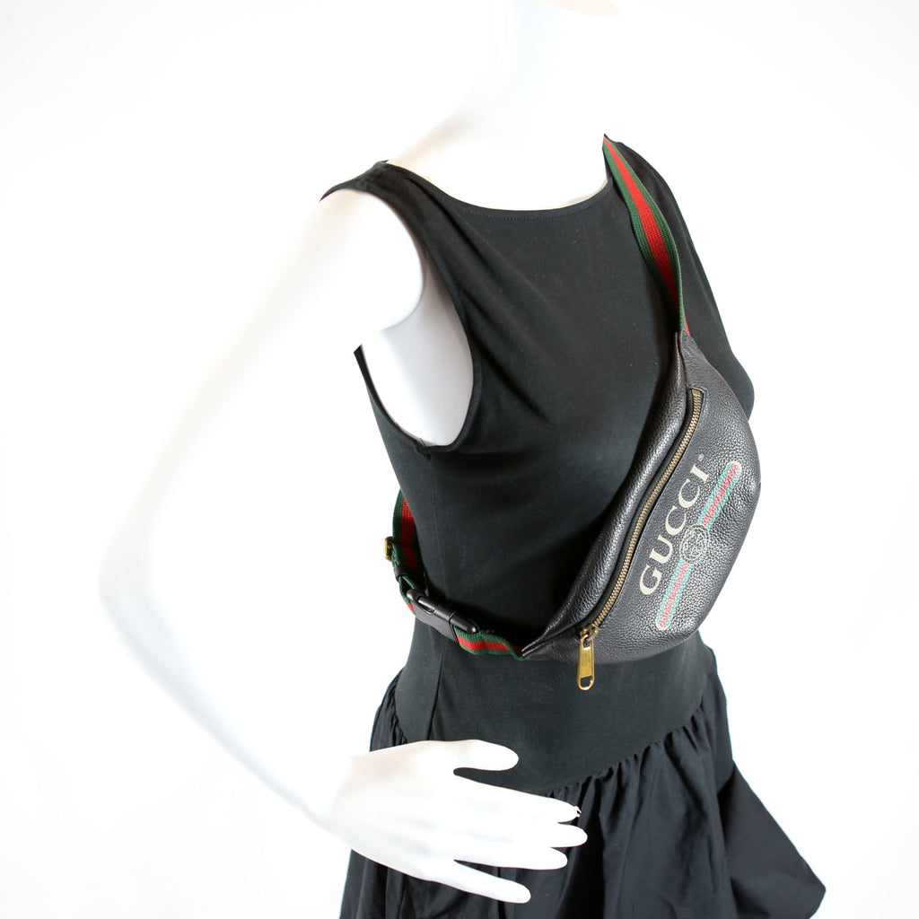 517792 Retro Belt Bag Black