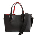 Cabata Mini Tote Leather Black/Red
