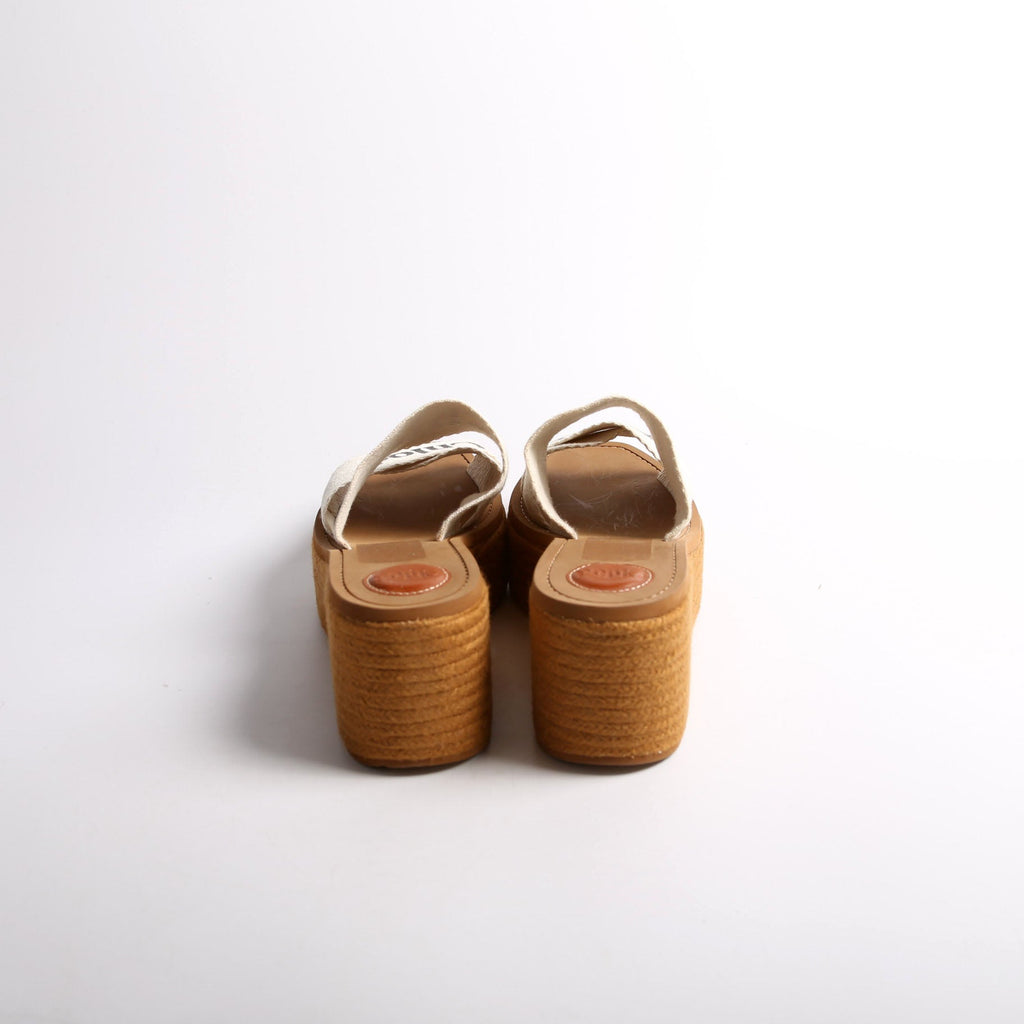Woody Wedge Espadrilles Size 41