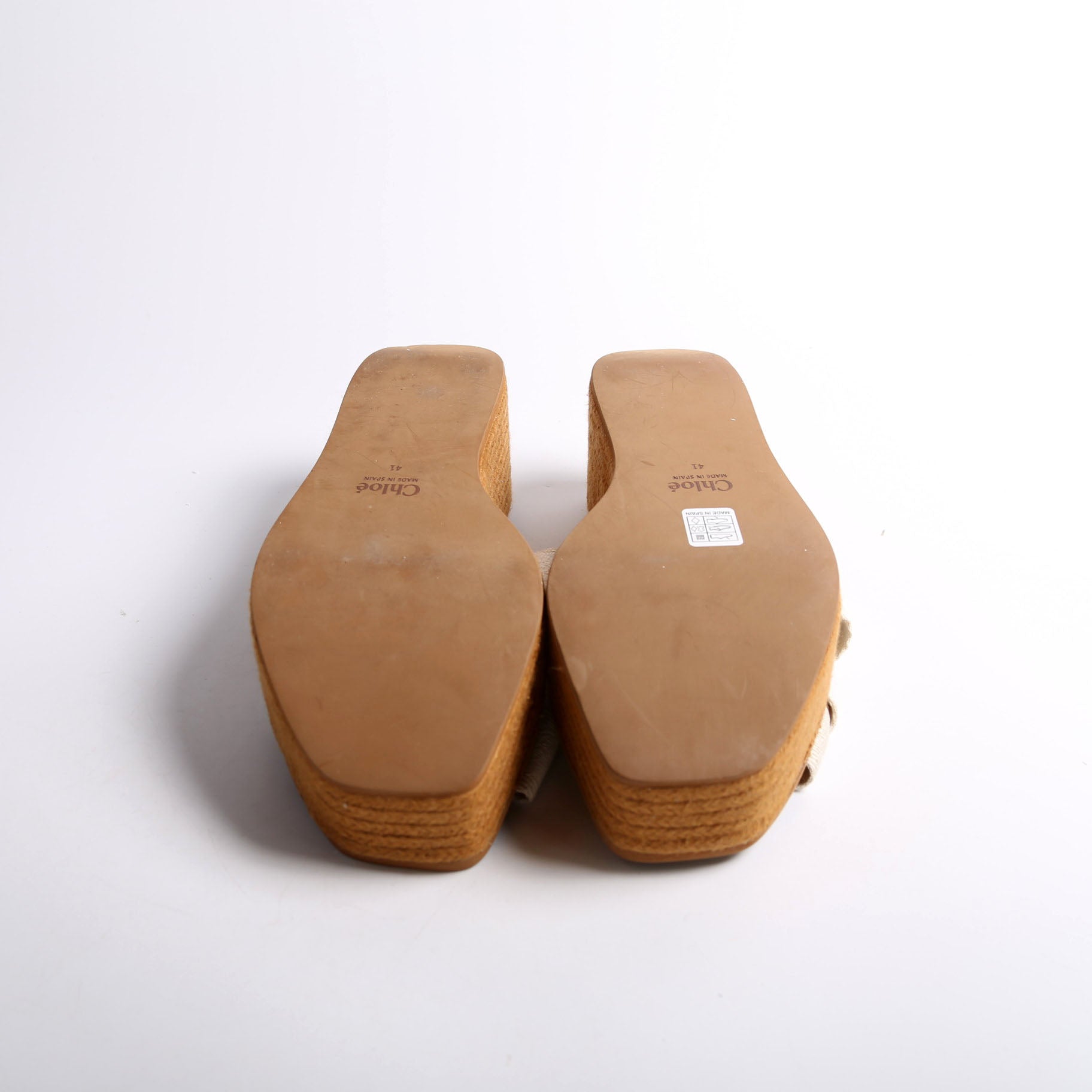 Woody Wedge Espadrilles Size 41