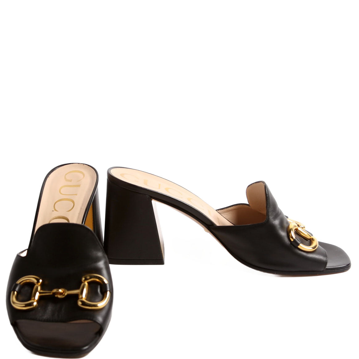 Horsebit 75MM Slide Sandals Size 39.5