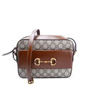 Gucci 645454 Horsebit 1955 Small Brown