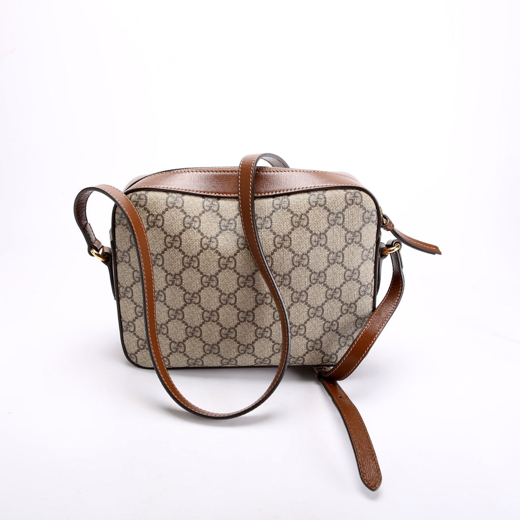 Gucci 645454 Horsebit 1955 Small Brown
