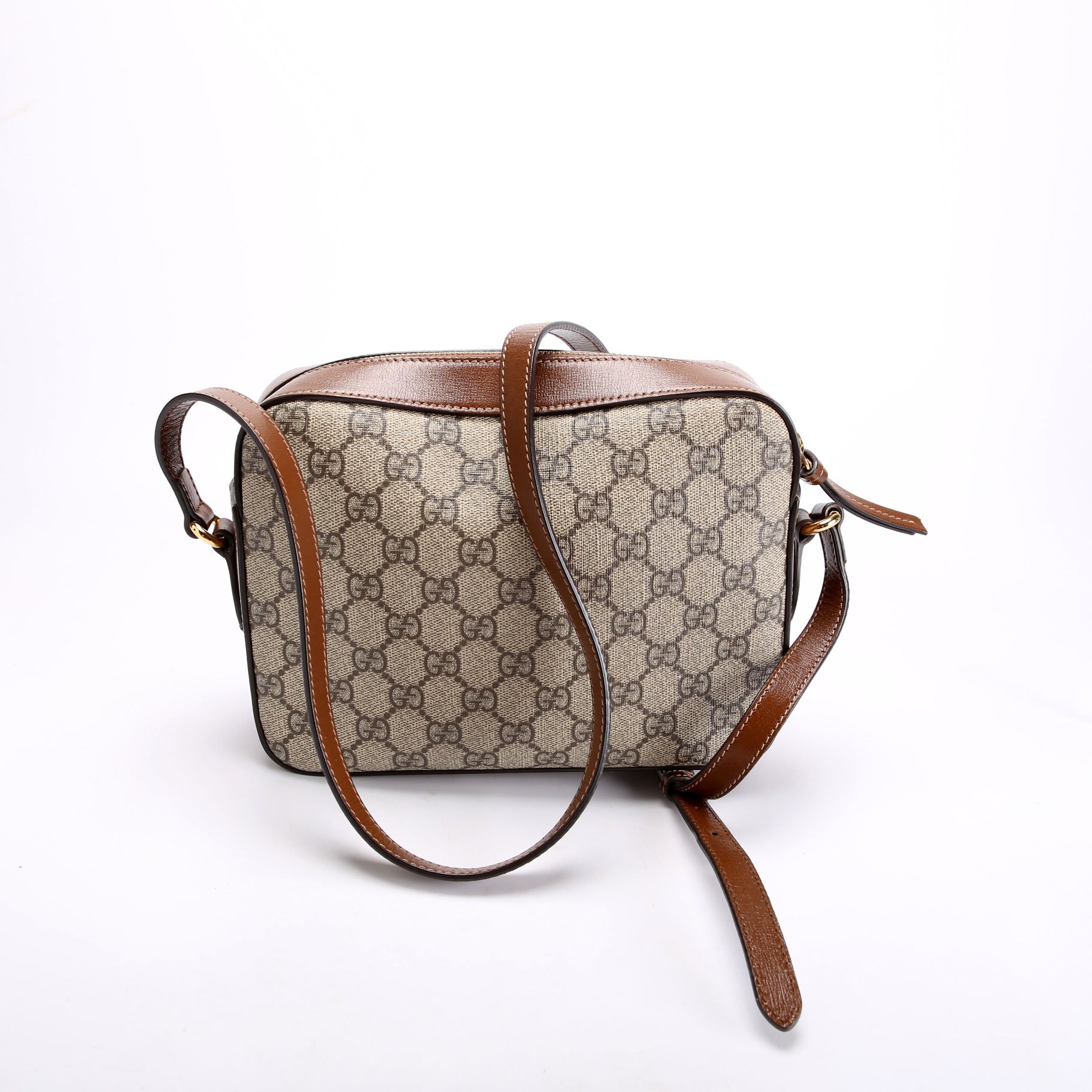 Gucci 645454 Horsebit 1955 Small Brown