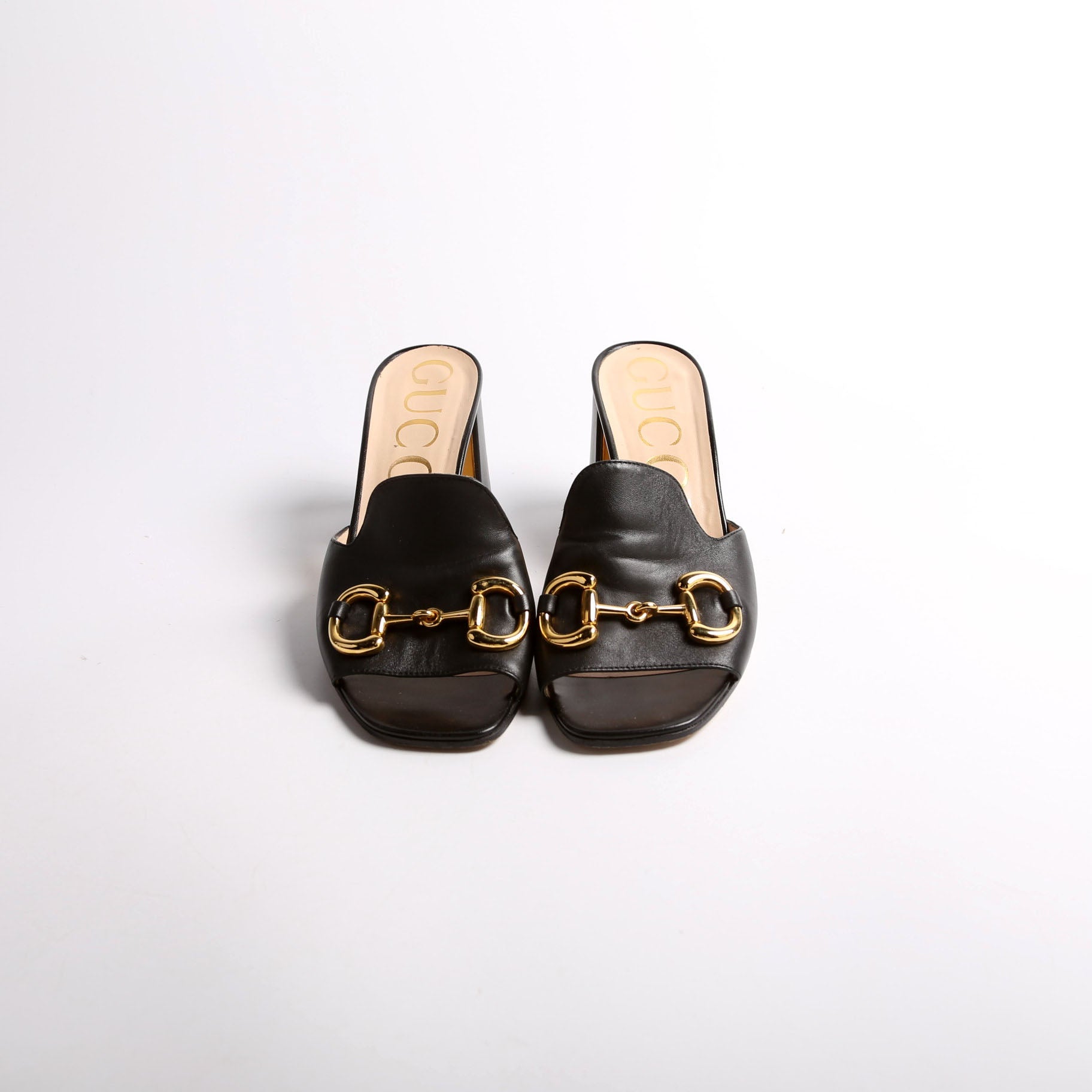 Horsebit 75MM Slide Sandals Size 39.5