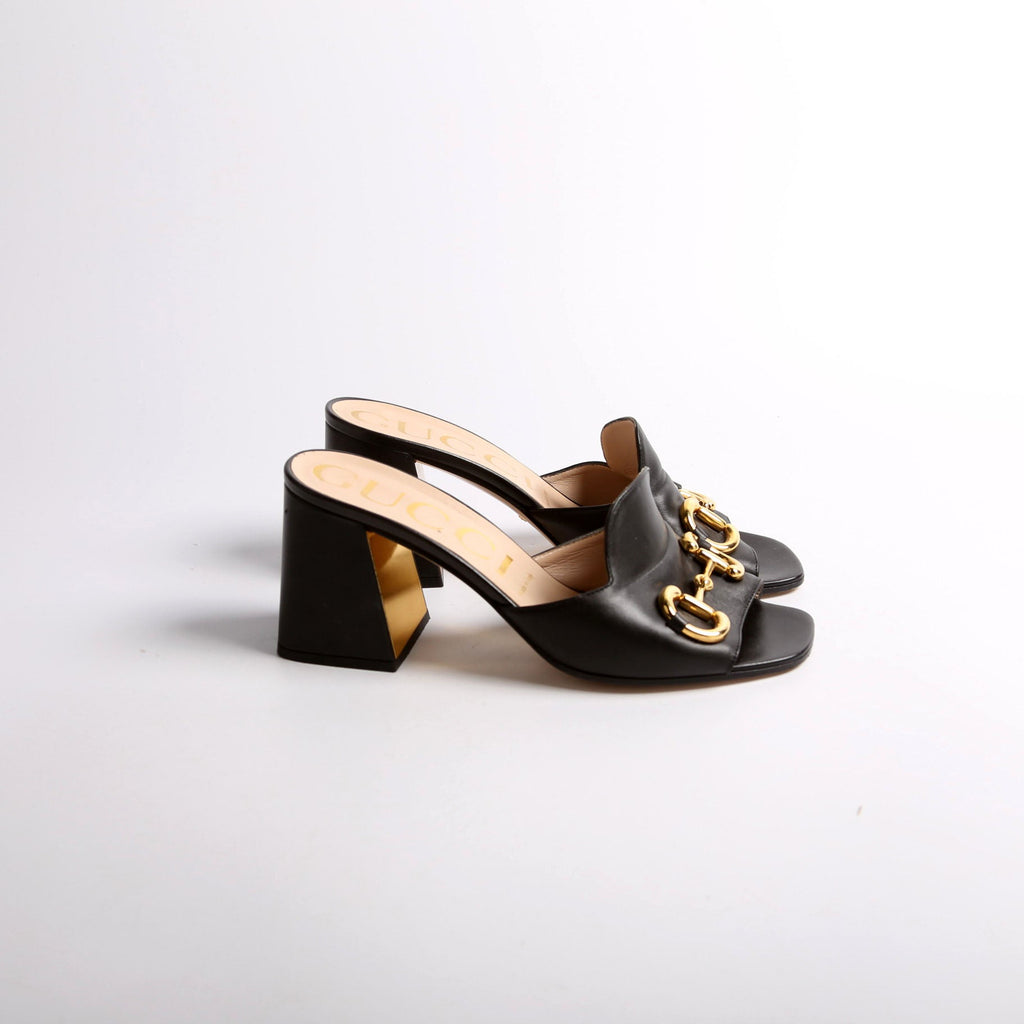 Horsebit 75MM Slide Sandals Size 39.5