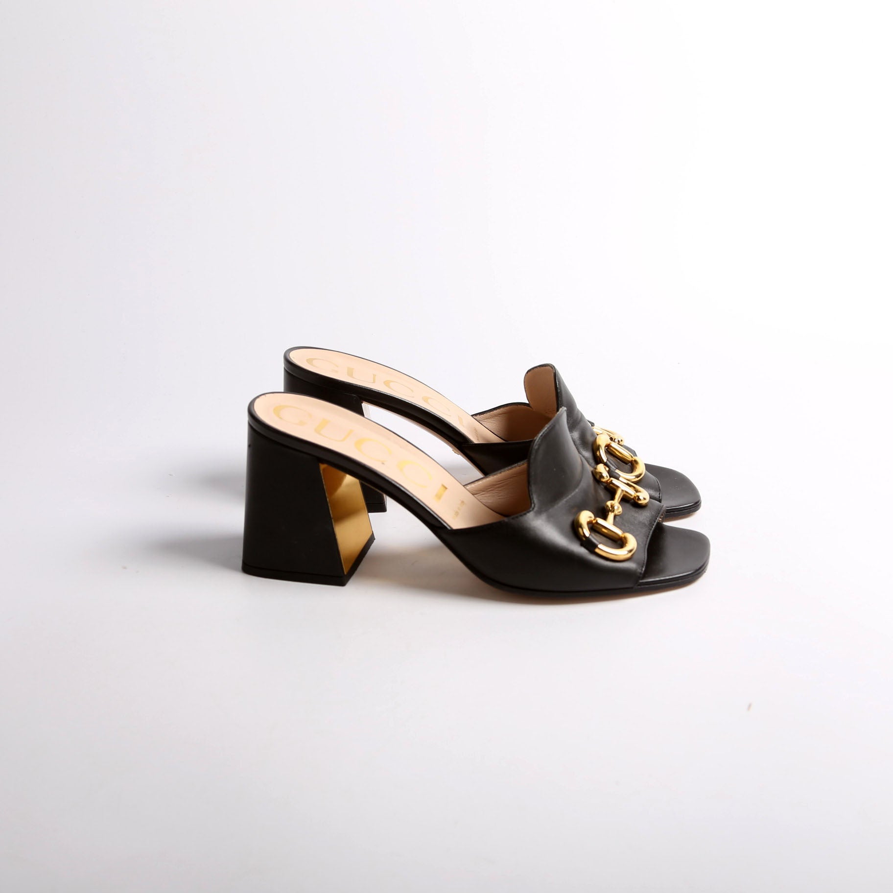 Horsebit 75MM Slide Sandals Size 39.5
