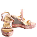 Pyraclou 100MM Sandal Wedge Pink