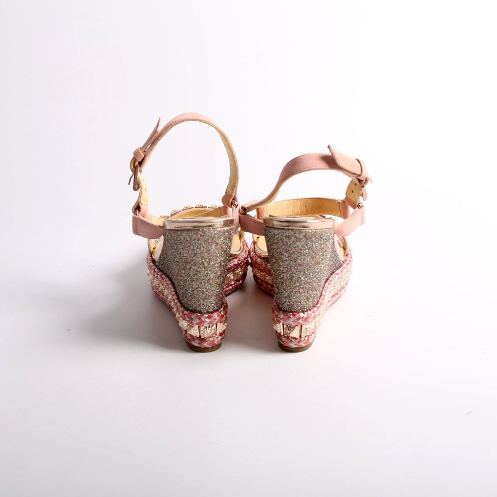 Pyraclou 100MM Sandal Wedge Pink