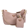 Saffiano Re-Edition 2005 Beige/Gold