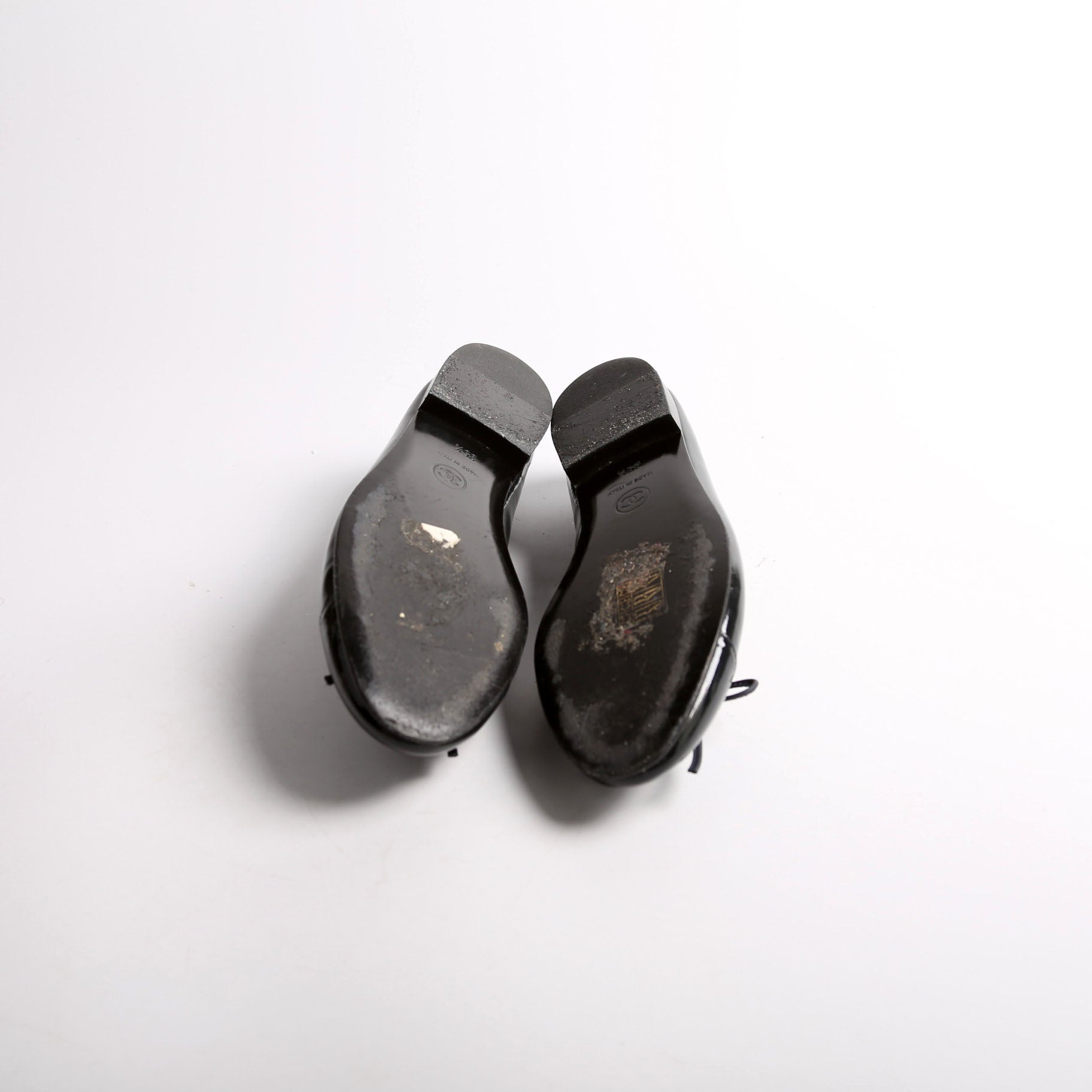 CC Cap Toe Ballet Flats Size 35.5 Navy