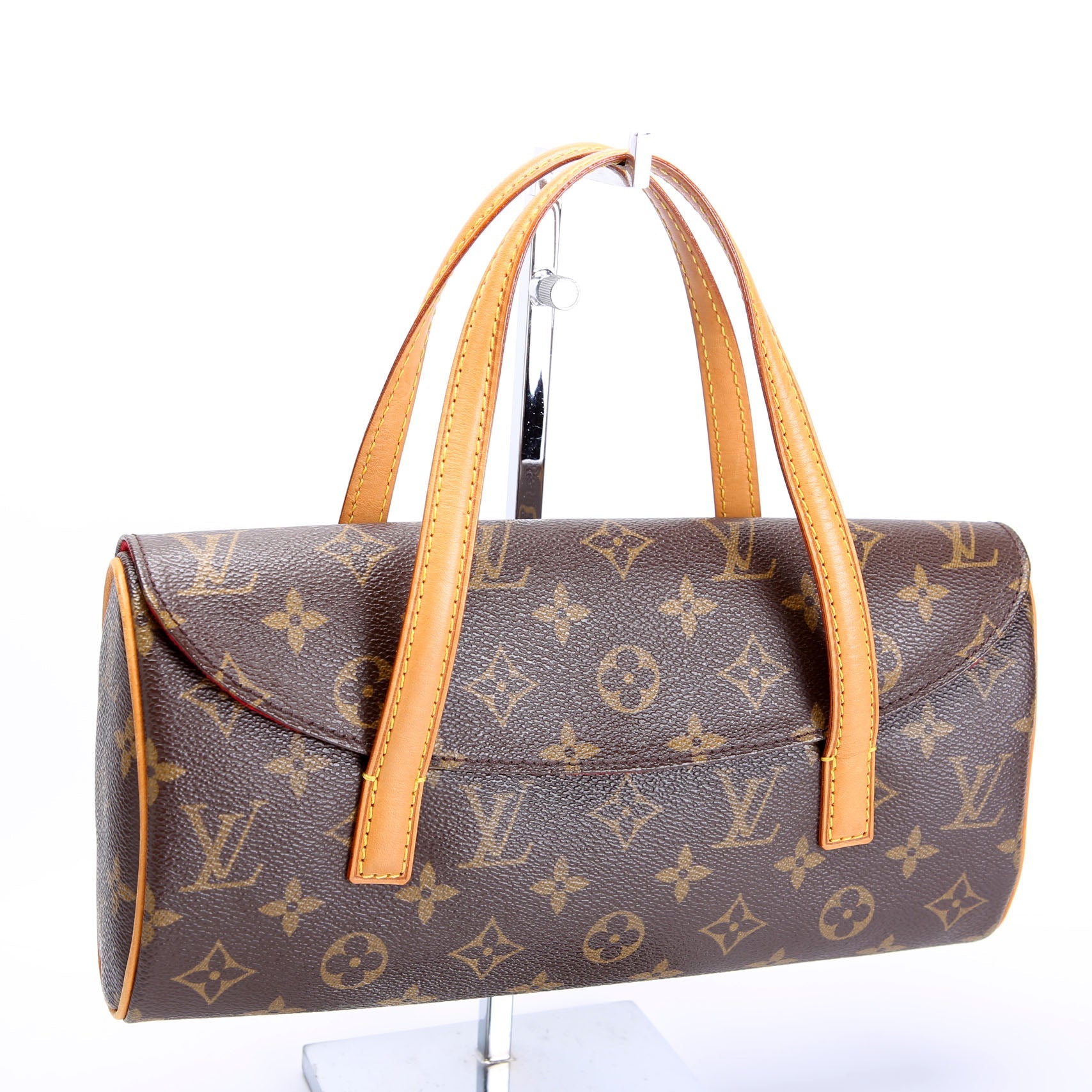 Sonatine Bag Monogram Brown/Red